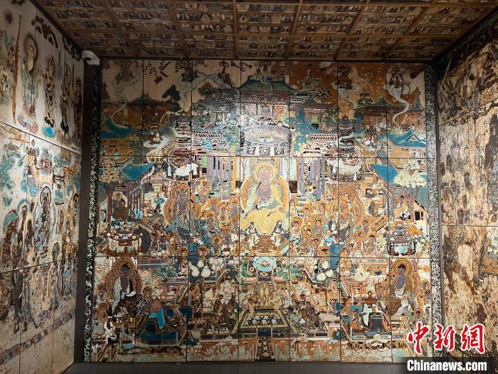 瓷画邂逅敦煌壁画 江西“博物馆奇妙夜”演绎“釉见敦煌”