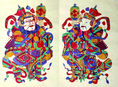 门扉上的守护