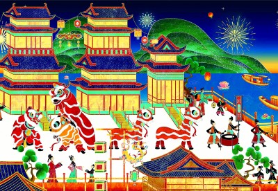 百福聚蛇年 光影话长安