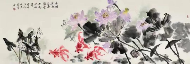 现在为什么那么多人画荷花？