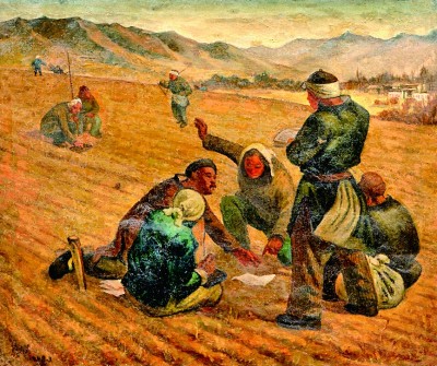 油彩绘就的土地史诗