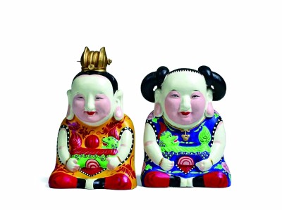 民间彩塑中的童趣