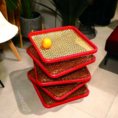 竹编家具:传统工艺也“摩登”