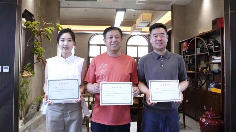 书法家杨拴明作品著作权证书达20万份