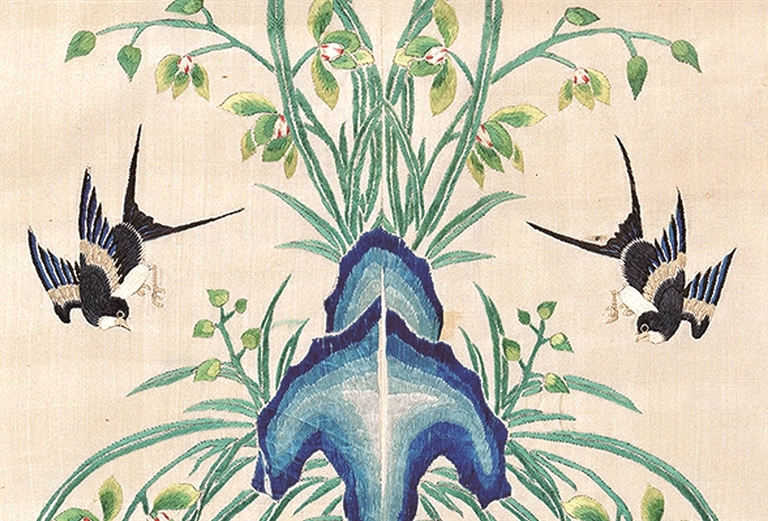 燕归花盛 “挽袖”拂春