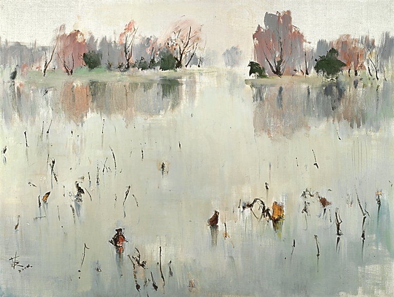 点线交织 色彩氤氲——苏天赐油画作品展 点线交织 色彩氤氲——苏天赐油画作品展