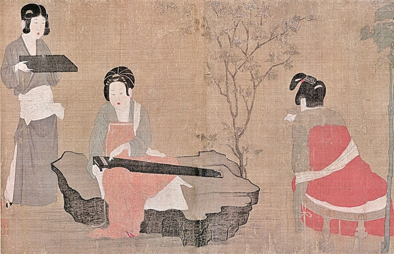笔底藏音寄琴心——传统绘画中的古琴意象 笔底藏音寄琴心——传统绘画中的古琴意象