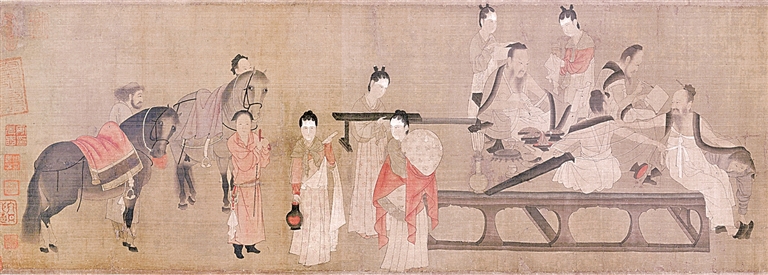 笔底藏音寄琴心——传统绘画中的古琴意象 笔底藏音寄琴心——传统绘画中的古琴意象