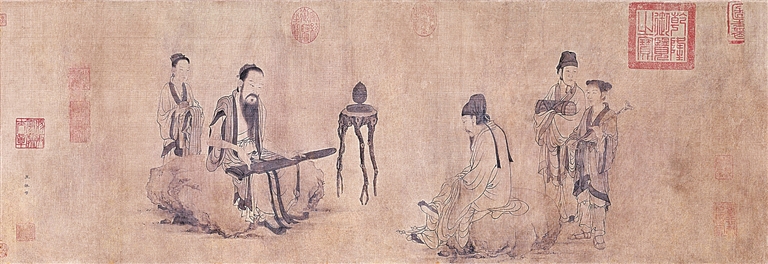 笔底藏音寄琴心——传统绘画中的古琴意象 笔底藏音寄琴心——传统绘画中的古琴意象