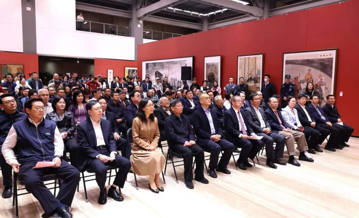 第三届“风雨同舟”民革全国书画作品展在京开幕 第三届“风雨同舟”民革全国书画作品展在京开幕